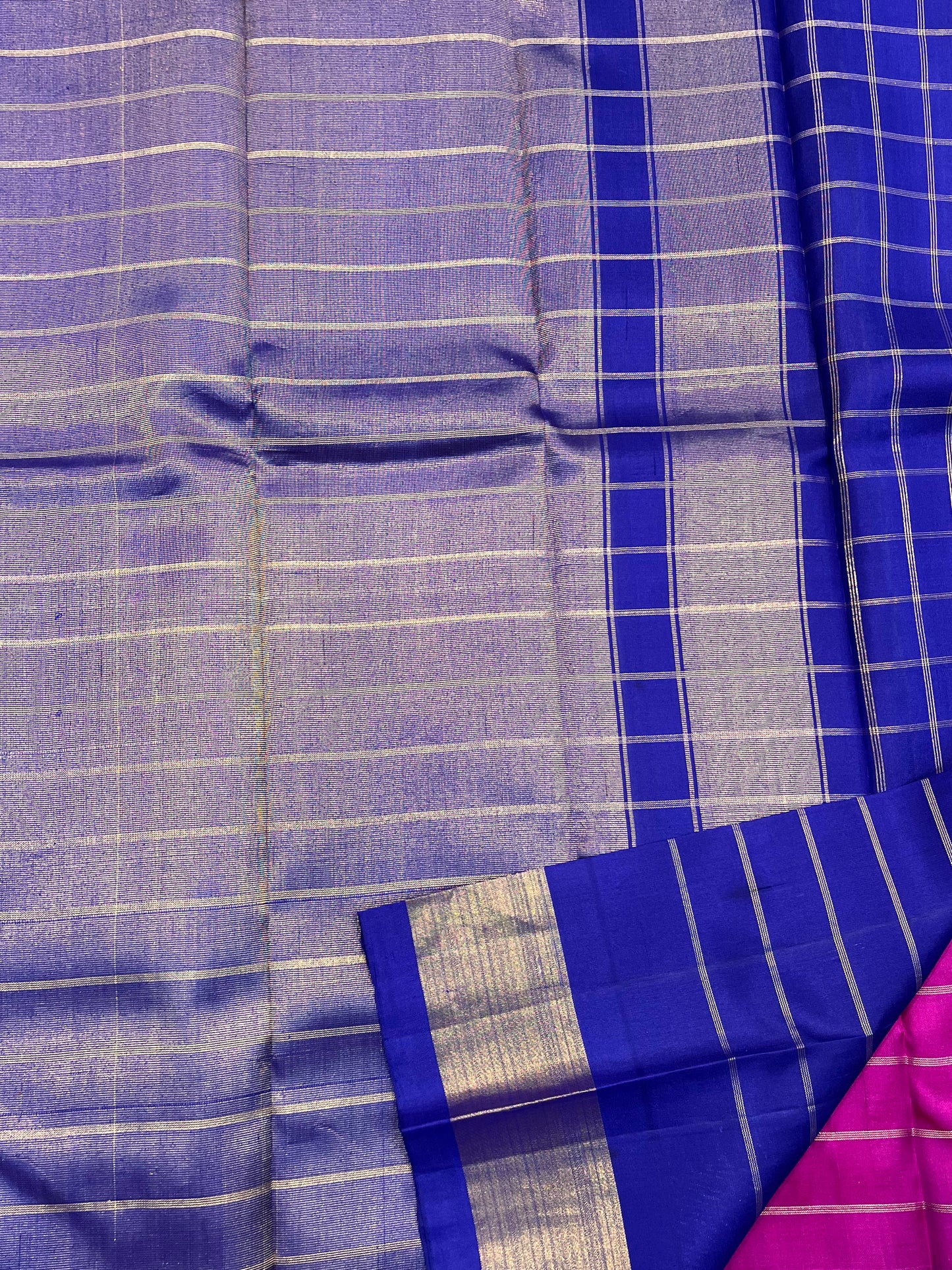 Kanchipuram Handloom Pure Silk Red Saree - Sai Varun SIlks